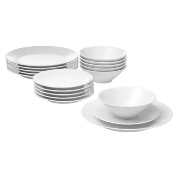 IKEA Ikea 365+ Beyaz Yemek Takımı