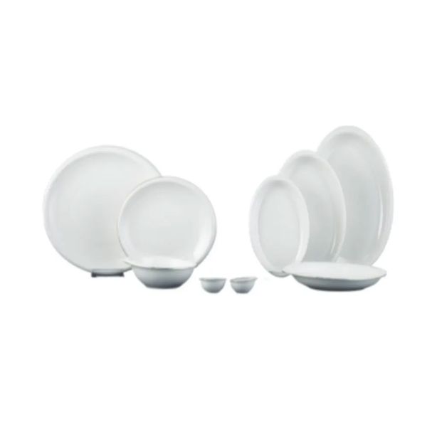 Evaliza Stripe Platin 30 Parça 6 Kişilik Yemek Takımı