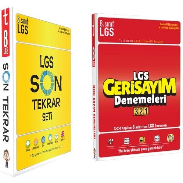 Tonguç Akademi 321 LGS Son Tekrar Seti ve Geri Sayım Denemeleri