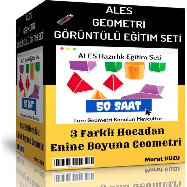 ALES Geometri Görüntülü Eğitim Seti Enine Boyuna Eğitim