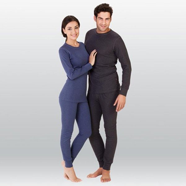HZT12001 Antrasit 10/2 Unisex İçlik Set