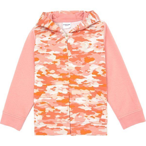 U.S. Polo Assn. 50244019 Pembe Kız Çocuk Sweatshirt