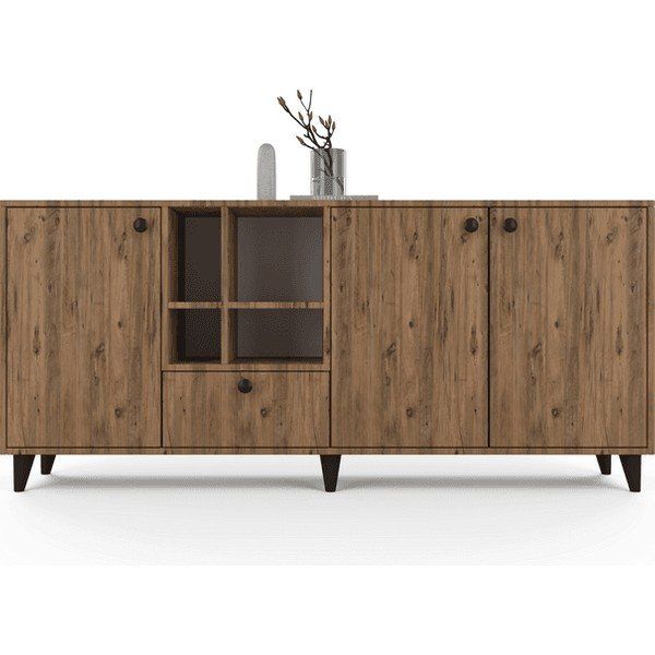 Anzera Opus 178×35×81 cm Atlantik Çam Konsol Mobilya
