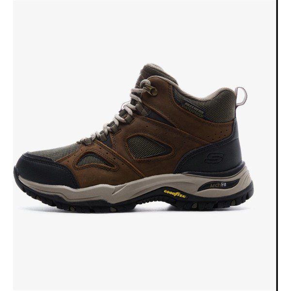 Skechers 204628 OLBR Açık Yeşil Erkek Bot