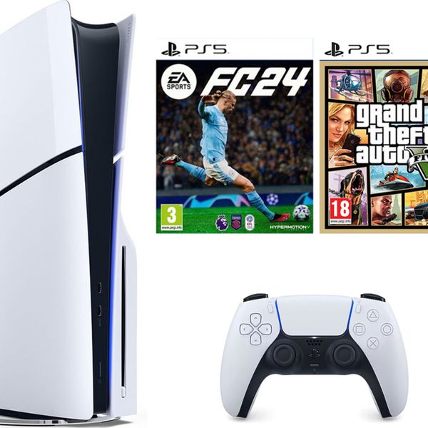 Sony Playstation 5 1TB Slim CD Edition Konsol+PS5 GTA5+PS5 Fifa 24 Oyunu