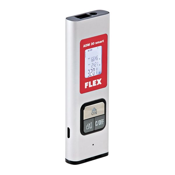 Flex ADM30 Cep Tipi 30 m Lazerli Mesafe Ölçer