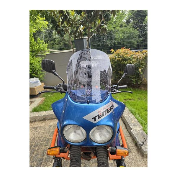 Motocam Yamaha Tenere XT 660 Z 1991-1999 Model 36 cm Füme Renkli 4 mm Ön Cam Siperlik