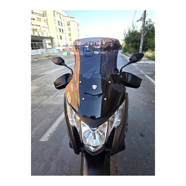 Motocam Honda NC 750 D Integra 2014-2020 Model Uyumlu 68 cm Siyah Renkli 4 mm Ön Cam Siperlik