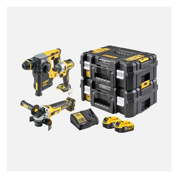 Dewalt DCK305P2T-QW 18V 2x5 Ah Akülü Kömürsüz Makine Seti