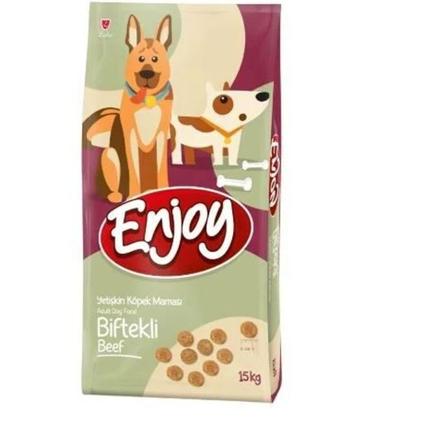 Enjoy 15 kg Biftekli Yetişkin Köpek Maması
