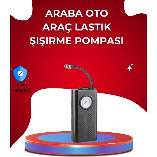 Epilons USB Şarjlı Kompakt Elektrikli Hava Kompresörü 3000 Mah