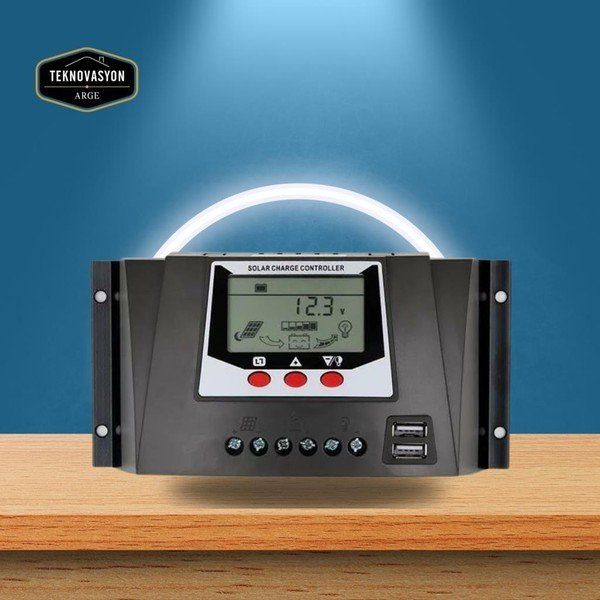 Alpex 40A Pwm Şarj Kontrol Cihazı