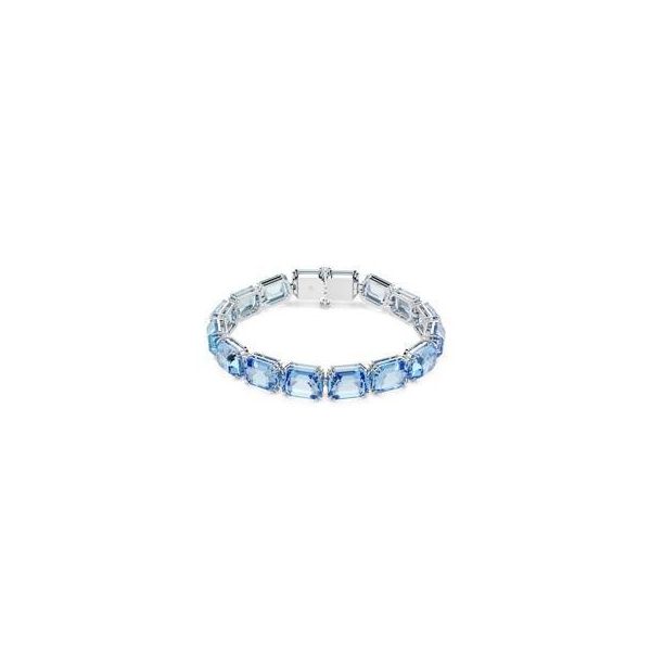 Swarovski 5694135 Millenia Bracelet Blu-Rhs M Bilezik