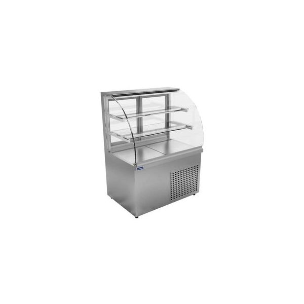 Öztiryakiler Bombe Camlı 360 lt 150x70x135 cm Sıcak Teşhir Dolabı