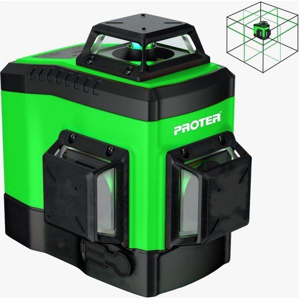 Proter PL 1360 LD 3X360 D Yeşil Lazerli Hizalama
