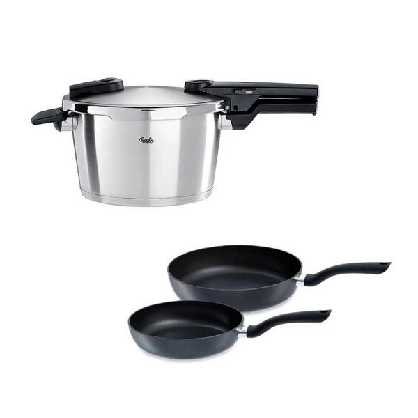 Fissler Vitaquick Premium 4.5 lt Düdüklü Tencere+Tava