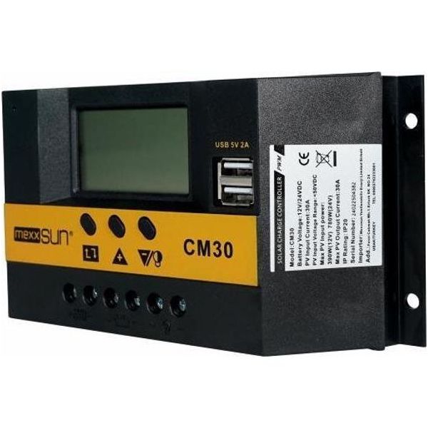 Mexxsun 30 A 12 24V Şarj Kontrol Cihazı