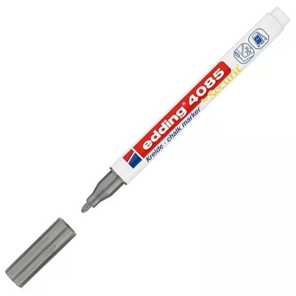 Edding 4085 Gümüş 2-3 mm Cam Kalemi
