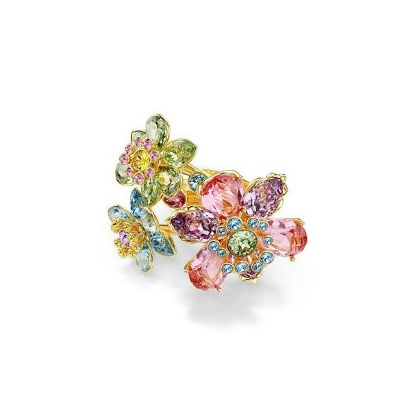 Swarovski 5721579 Idyllia Ring Triple Mul-Gos 52 Yüzük