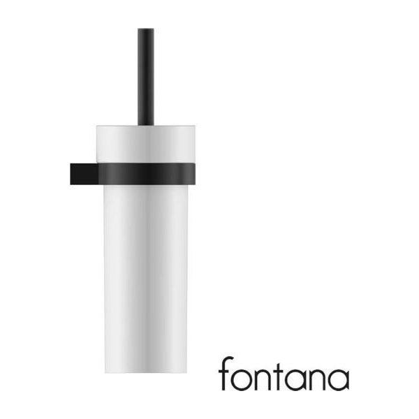 Fontana FJ-10504 Mat Siyah Tuvalet Fırçası