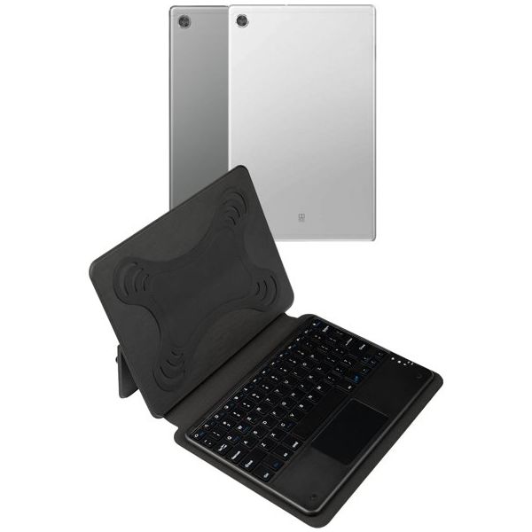 Fuchsia Savvy Keyboard M10 Plus X606F Bluetooh Bağlantılı Standlı Klavyeli Tablet Kılıfı