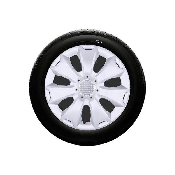 Volkswagen SKS-SJS 335 15 İnç 4 Adet Kırılmaz Jant Kapağı