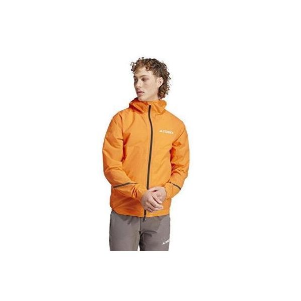 Adidas IP1420 Turuncu Terrex XPR Light Rain Erkek Yağmurluk