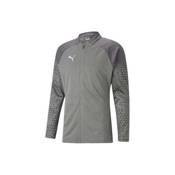 Puma 65798313 Gri Teamcup Training Jacket Erkek Futbol Antrenman Ceketi