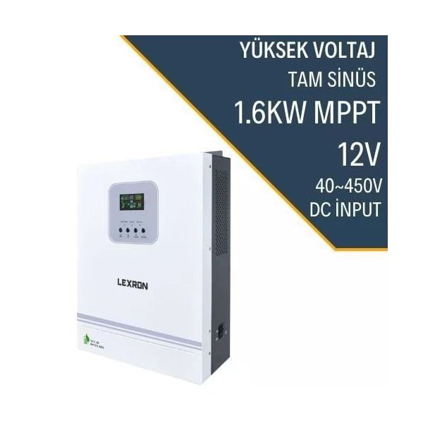 Lexron HV Mppt 12 V 1.6 kw Akıllı Inverter