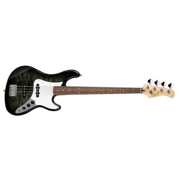 Cort GB24JJTBK Trans Black Bass Gitar
