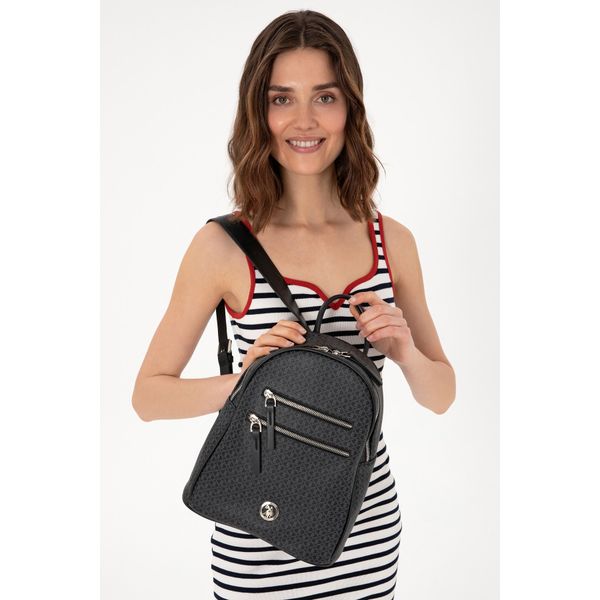 U.S. Polo Assn. 50293701-VR046 Siyah Kadın Sırt Çantası