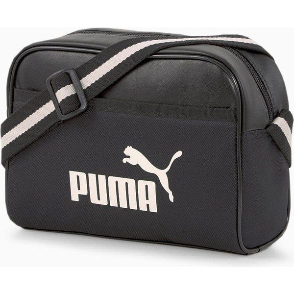 Puma 078826-01 Campus Reporter Erkek Siyah Omuz Çantası