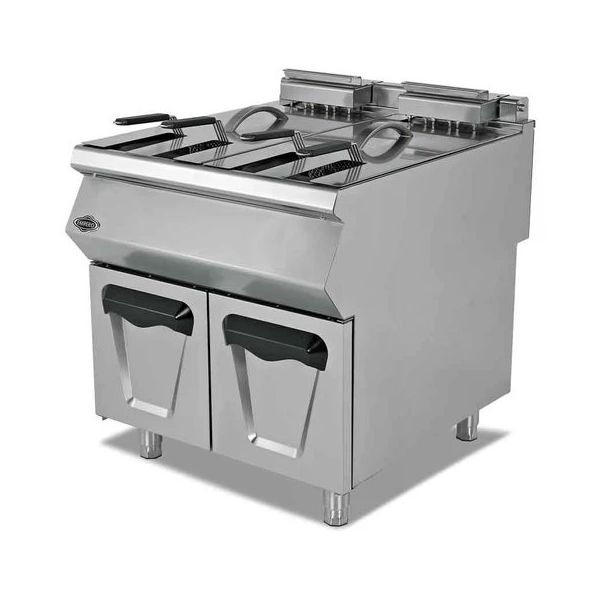 Empero EMP.PLS.7FG020 16+16 lt 80x73x85 cm LPG'li Gazlı Fritöz Dolaplı