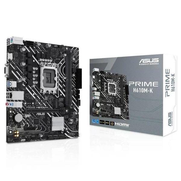 Asus Prime H610M-K Intel LGA1700 DDR5 Micro ATX Anakart