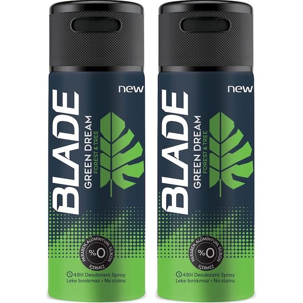 Blade Green Dream 2x150 ML Erkek Deodorant