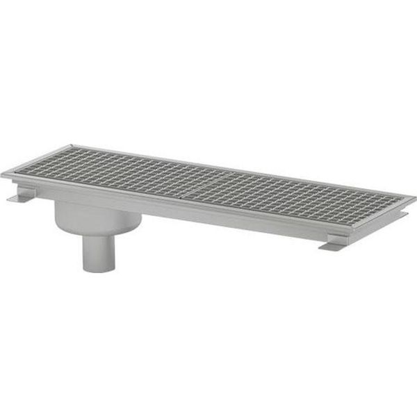 Vital L4 500x400 Alttan Çıkışlı Kenardan Sifonlu Yer Izgarası