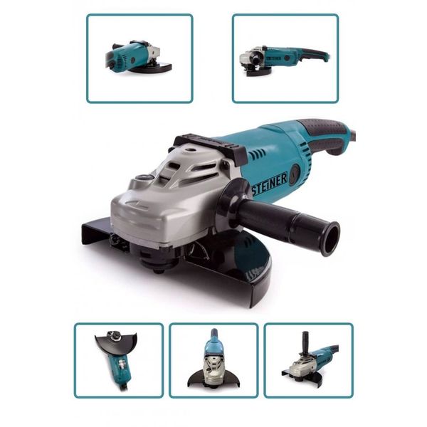 Steiner Germany Technology 3600 watt Tam Professional Büyük Taşlama 180 mm Demir Kesme Makinesi