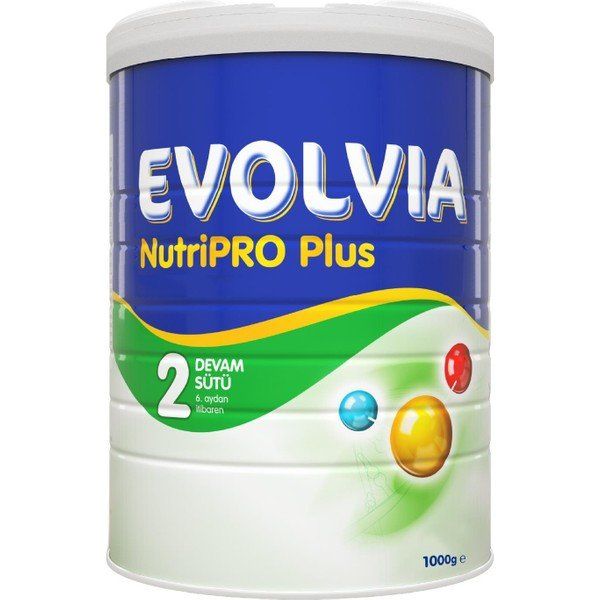 Evolvia Nutripro Plus 2 3x1000 gr Devam Sütü