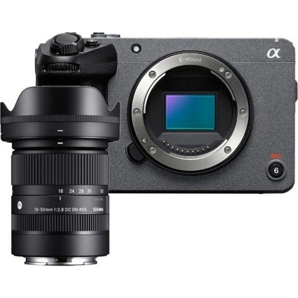 Sony FX30 + Sigma 18-50 mm Sinema Kamerası