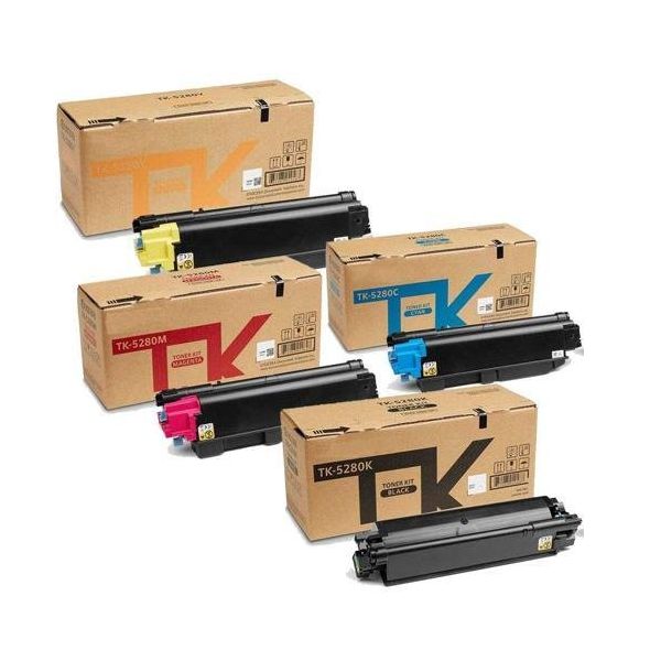 Kyocera Ecosys M6235CIDN TK-5280 Muadil Toner Set