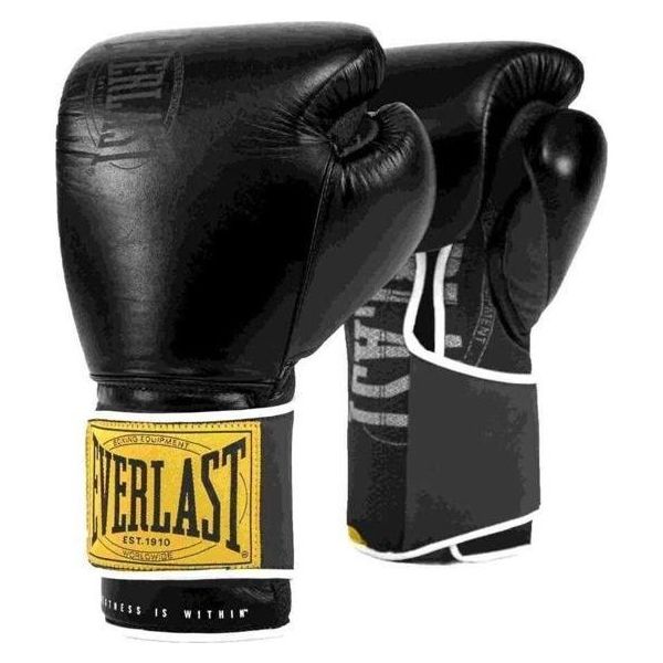 Everlast 1910 16 OZ Siyah Training Gloves Boks Eldiveni