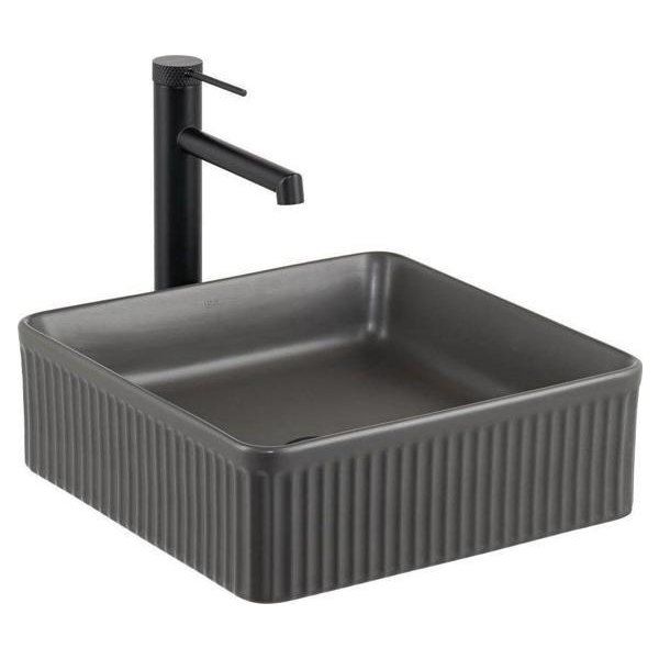 Lena E-W1003MF Mat Füme Tezgah Üstü Lavabo