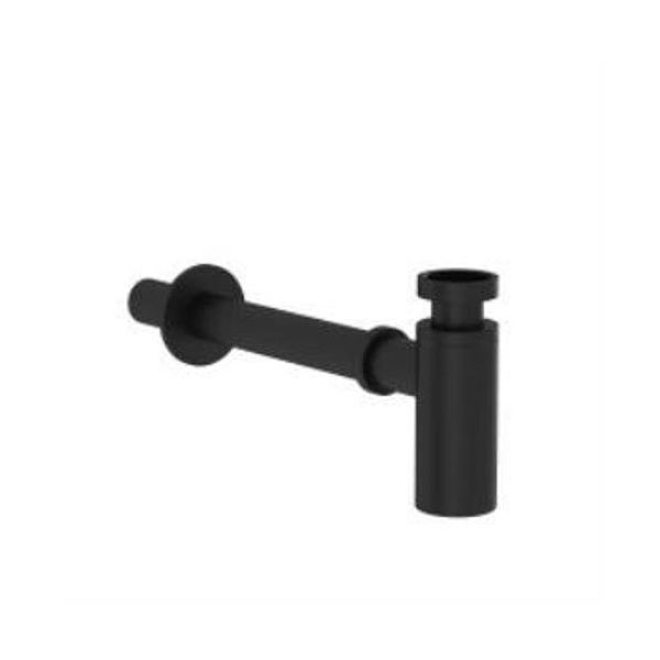 VitrA A4512336WTC T Tipi Mat Siyah Alt Grubu Lavabo Sifonu