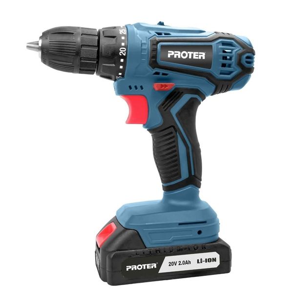 Proter PST 920 SP Çift Akülü Darbesiz Matkap