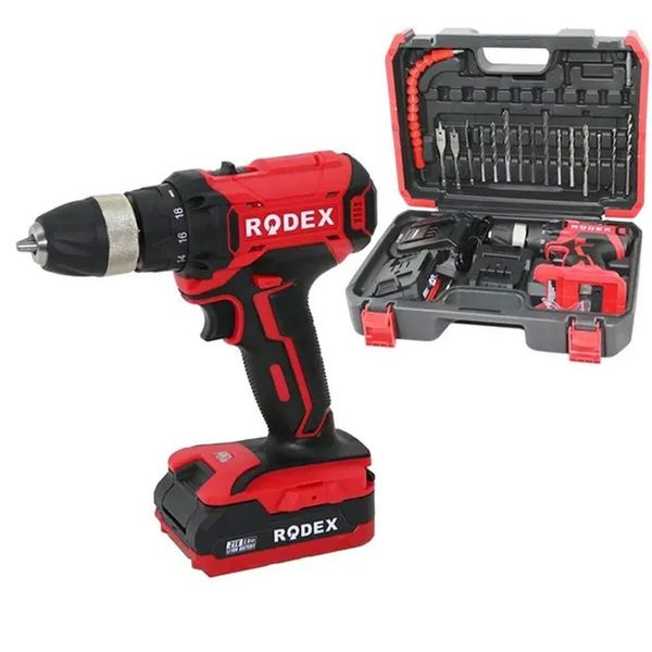Rodex RDX3375A 28 Parça Akülü Matkap
