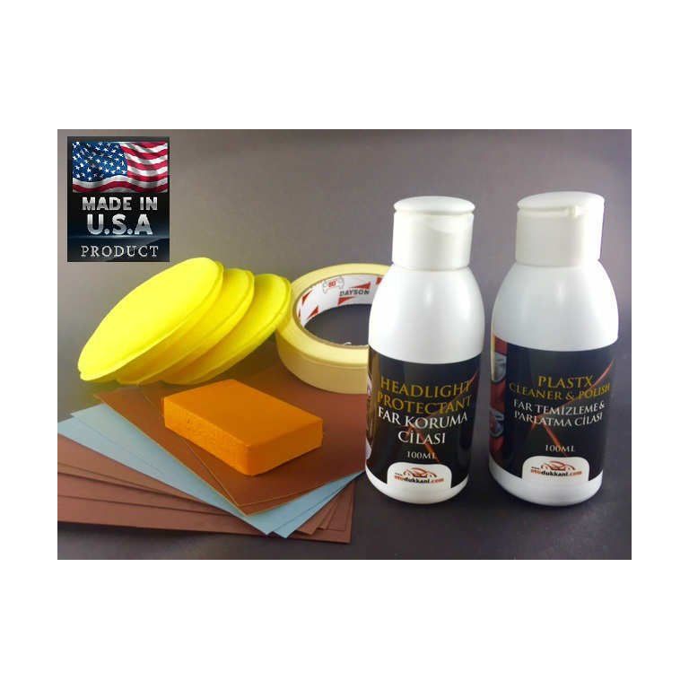 Meguiars Plastx+Koruma Far Parlatıcı Temizleyici