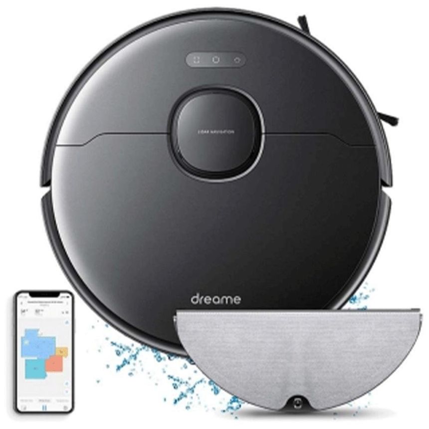 Dreame L10 Pro Siyah Vacuum Mop Robot Süpürge Fiyatları