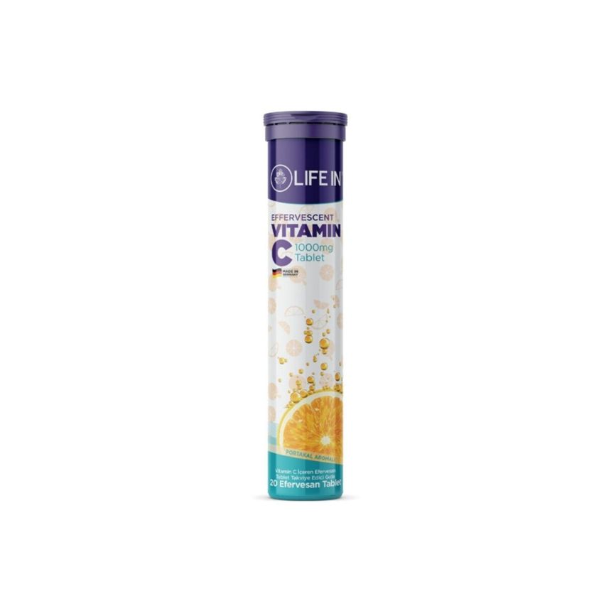 Lıfe In&nbsp;Efervesan Vitamin C 20 Tablet