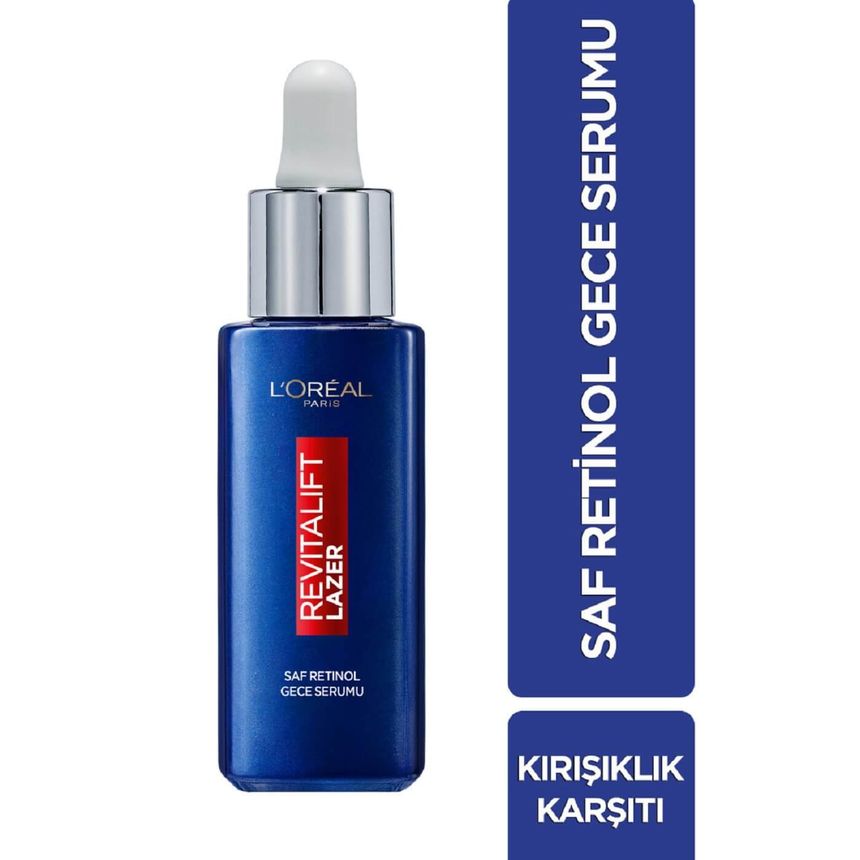 Loreal Paris Revitalift Lazer Saf Retinol 30 ml Gece Serumu