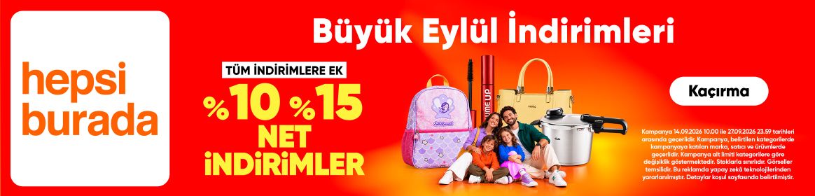 Hepsiburada 14-15-16 Eylül